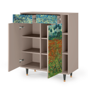 Sideboard - STORYZ - BS6 Poppy field by van Gogh - Latte