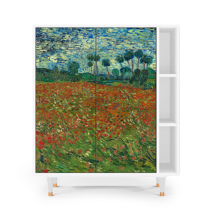 Sideboard - STORYZ - BS6 Poppy field by van Gogh - White