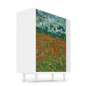 Sideboard - STORYZ - BS6 Poppy field by van Gogh - White