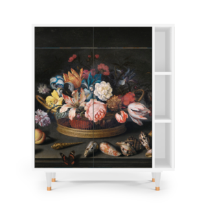 Sideboard - STORYZ - BS6 Still Life with Flowers - White