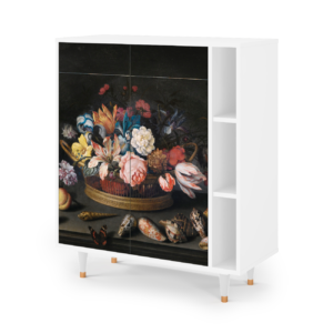 Sideboard - STORYZ - BS6 Still Life with Flowers - White