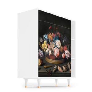 Sideboard - STORYZ - BS6 Still Life with Flowers - White