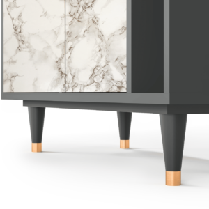 Sideboard - STORYZ - BS6 Milk Marble - Antracite