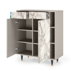 Sideboard - STORYZ - BS6 Milk Marble - Sand