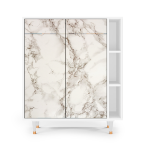 Sideboard - STORYZ - BS6 Milk Marble - White