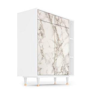 Sideboard - STORYZ - BS6 Milk Marble - White