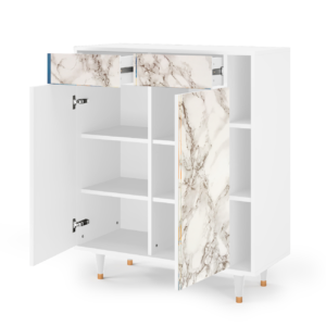 Sideboard - STORYZ - BS6 Milk Marble - White