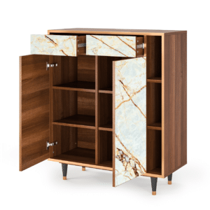 Sideboard - STORYZ - BS6 Sandy Marble - Walnut