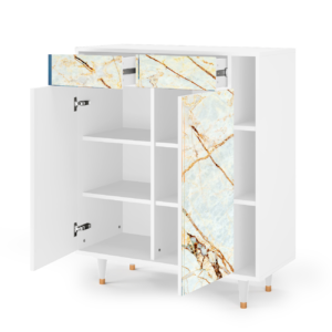 Sideboard - STORYZ - BS6 Sandy Marble - White