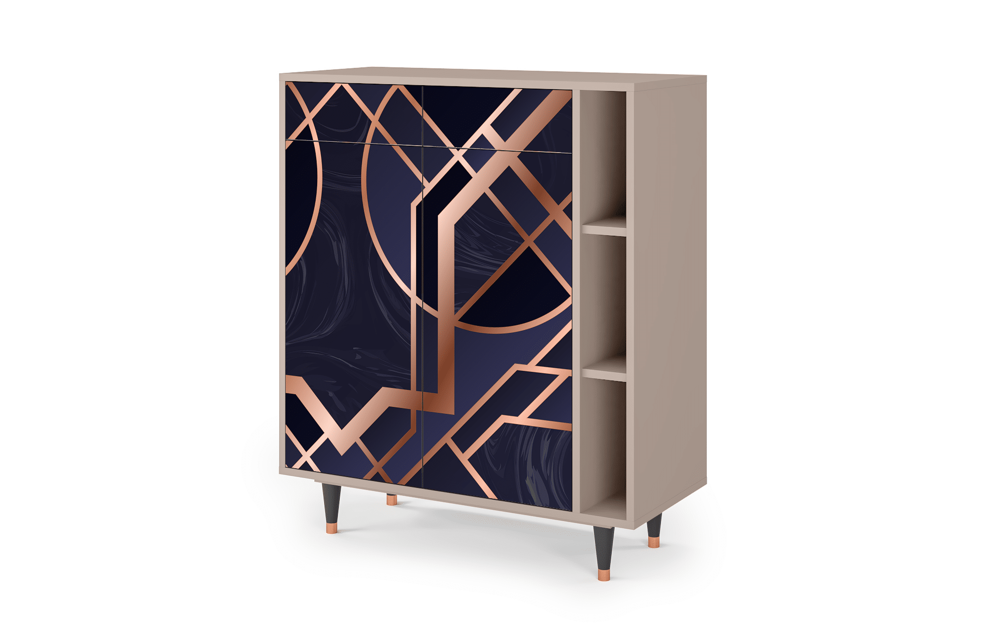 BS6_31_004 Sideboard - STORYZ - BS6 Purple Temple - Latte