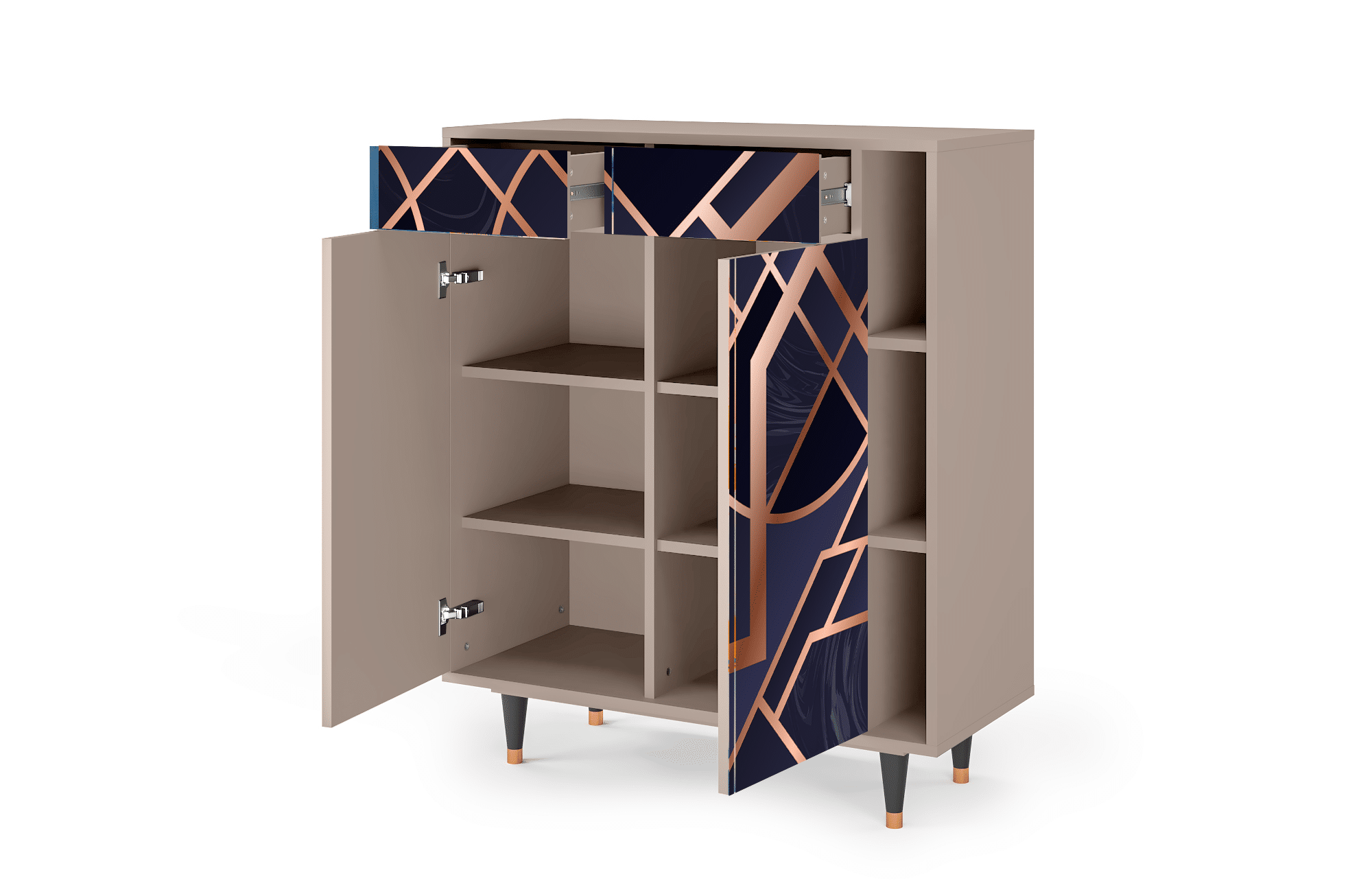 Sideboard – STORYZ – BS6 Purple Temple – Latte Sideboard - STORYZ - BS6 Purple Temple - Latte