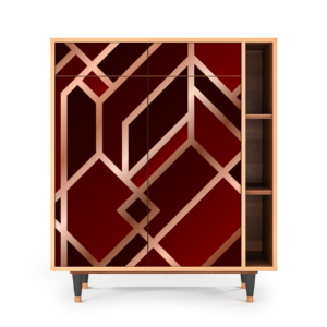 Sideboard - STORYZ - BS6 Velvet 1920's - Walnut