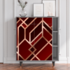 Sideboard - STORYZ - BS6 Velvet 1920's - Grey