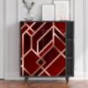 Sideboard - STORYZ - BS6 Velvet 1920's - Antracite