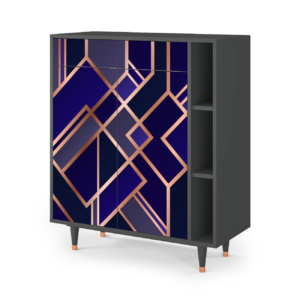 Sideboard - STORYZ - BS6 Aquamarine Getsby - Antracite