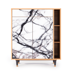 Sideboard - STORYZ - BS6 Raven Marble - Walnut