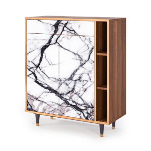 Sideboard - STORYZ - BS6 Raven Marble - Walnut