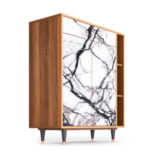 Sideboard - STORYZ - BS6 Raven Marble - Walnut