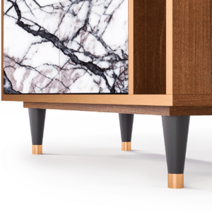 Sideboard - STORYZ - BS6 Raven Marble - Walnut