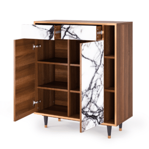Sideboard - STORYZ - BS6 Raven Marble - Walnut
