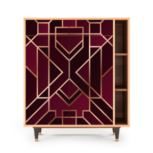 Sideboard - STORYZ - BS6 Burgundy Jewelery - Walnut