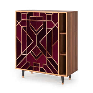 Sideboard - STORYZ - BS6 Burgundy Jewelery - Walnut