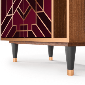 Sideboard - STORYZ - BS6 Burgundy Jewelery - Walnut