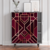 Sideboard - STORYZ - BS6 Burgundy Jewelery - Grey