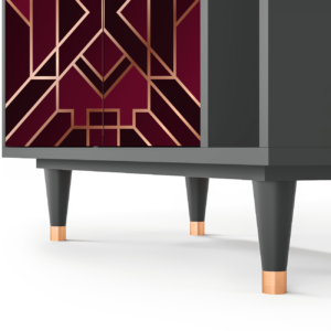 Sideboard - STORYZ - BS6 Burgundy Jewelery - Antracite
