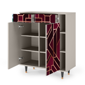 Sideboard - STORYZ - BS6 Burgundy Jewelery - Sand