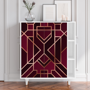 Sideboard - STORYZ - BS6 Burgundy Jewelery - White