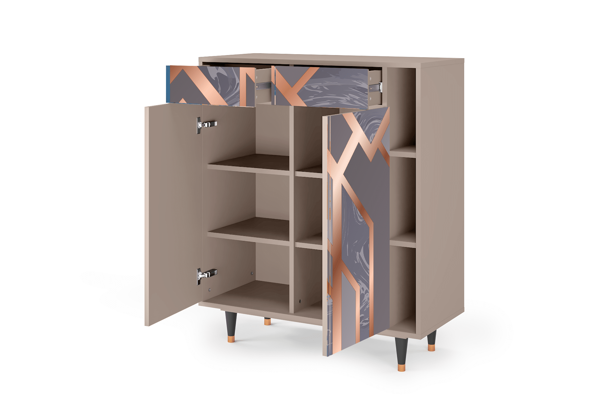 Sideboard – STORYZ – BS6 Taupe Anatomy – Latte Sideboard - STORYZ - BS6 Taupe Anatomy - Latte