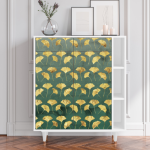 Sideboard - STORYZ - BS6 Gingko leaves - White