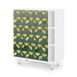 Sideboard - STORYZ - BS6 Gingko leaves - White