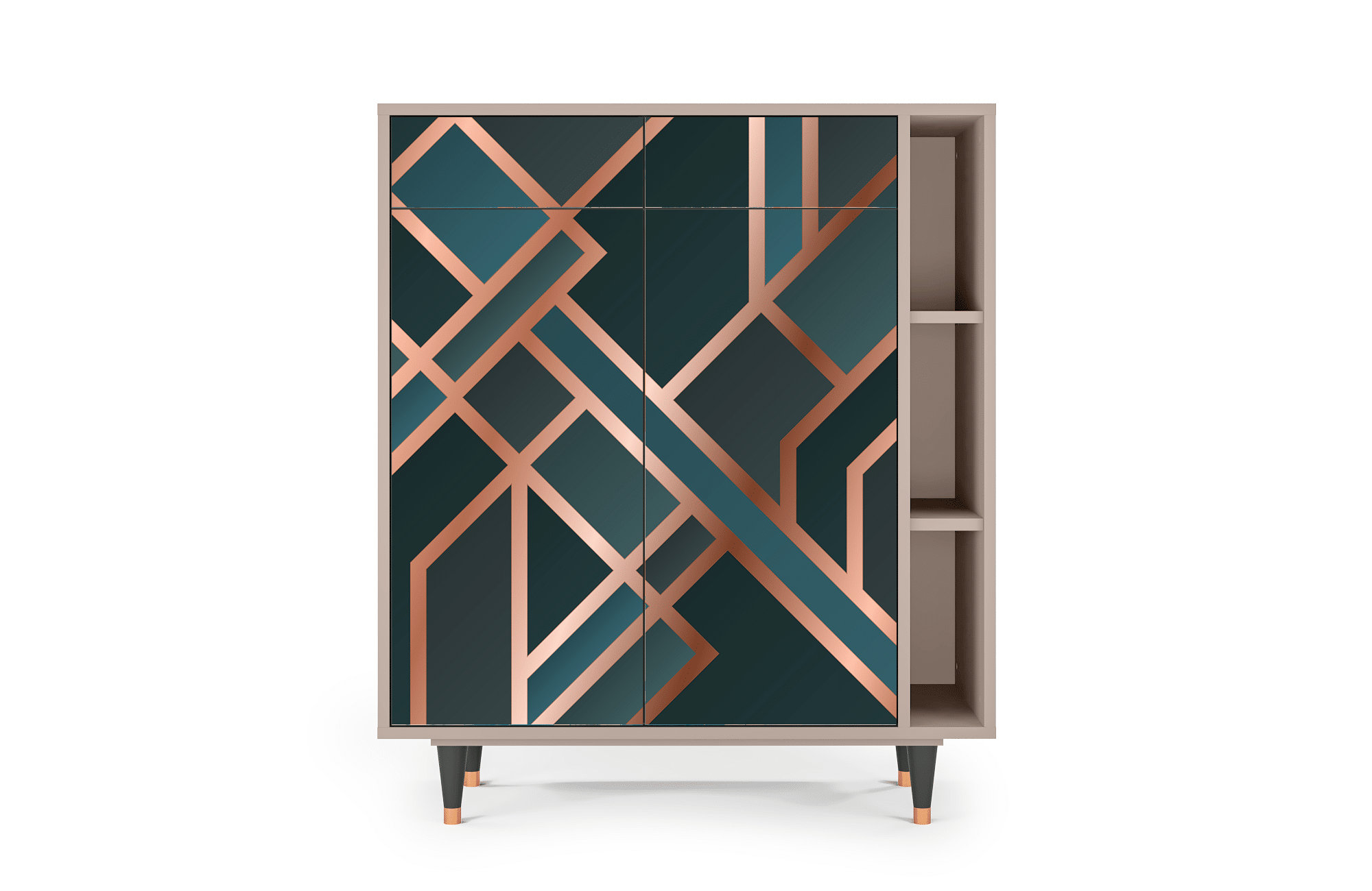 Sideboard – STORYZ – BS6 Bronze Crossroad – Latte Sideboard - STORYZ - BS6 Bronze Crossroad - Latte