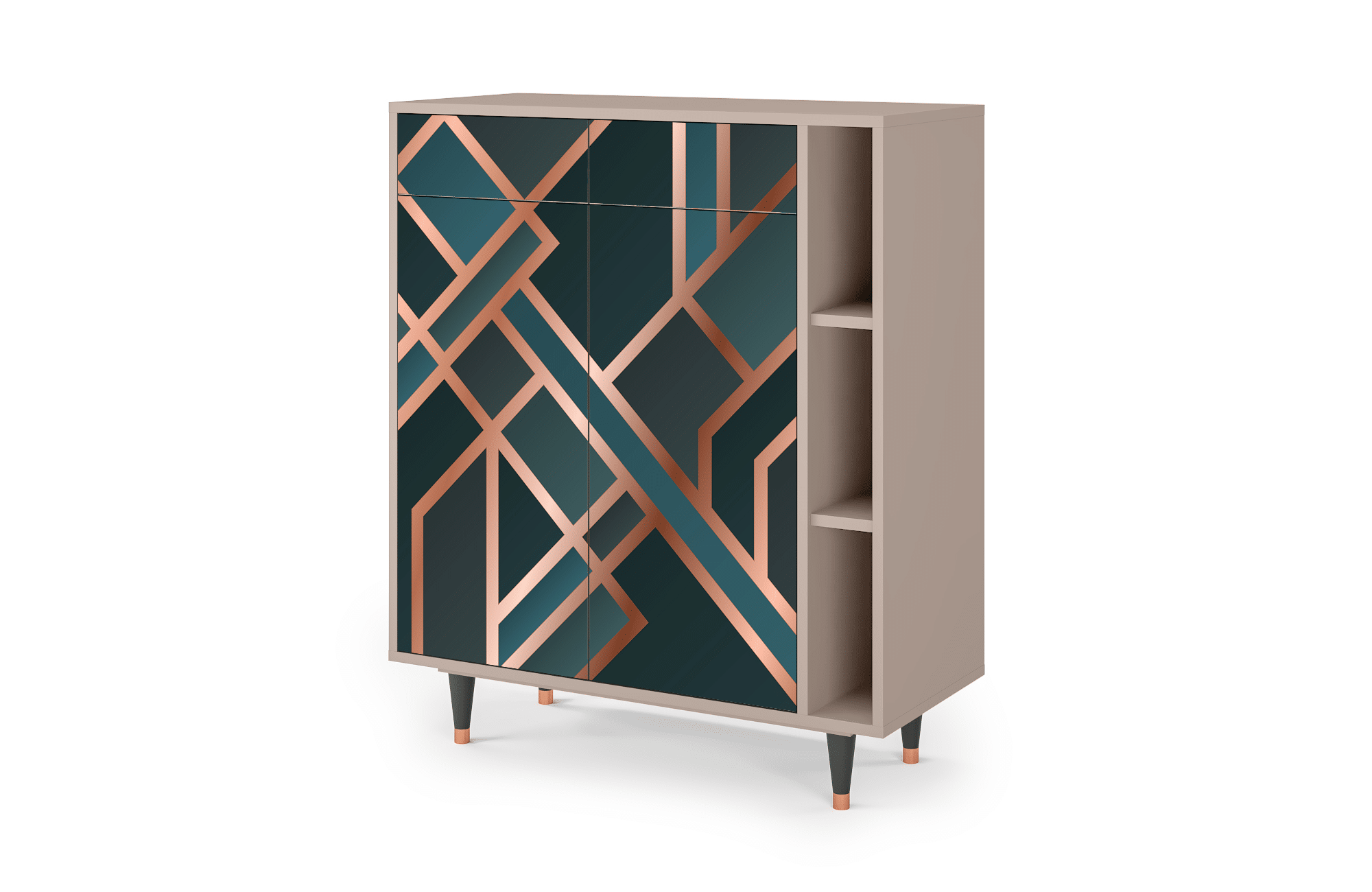 BS6_45_004 Sideboard - STORYZ - BS6 Bronze Crossroad - Latte