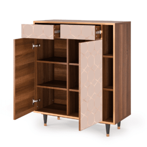 Sideboard - STORYZ - BS6 Rose Honeycomb - Walnut