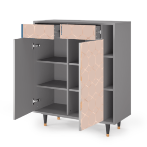 Sideboard - STORYZ - BS6 Rose Honeycomb - Grey