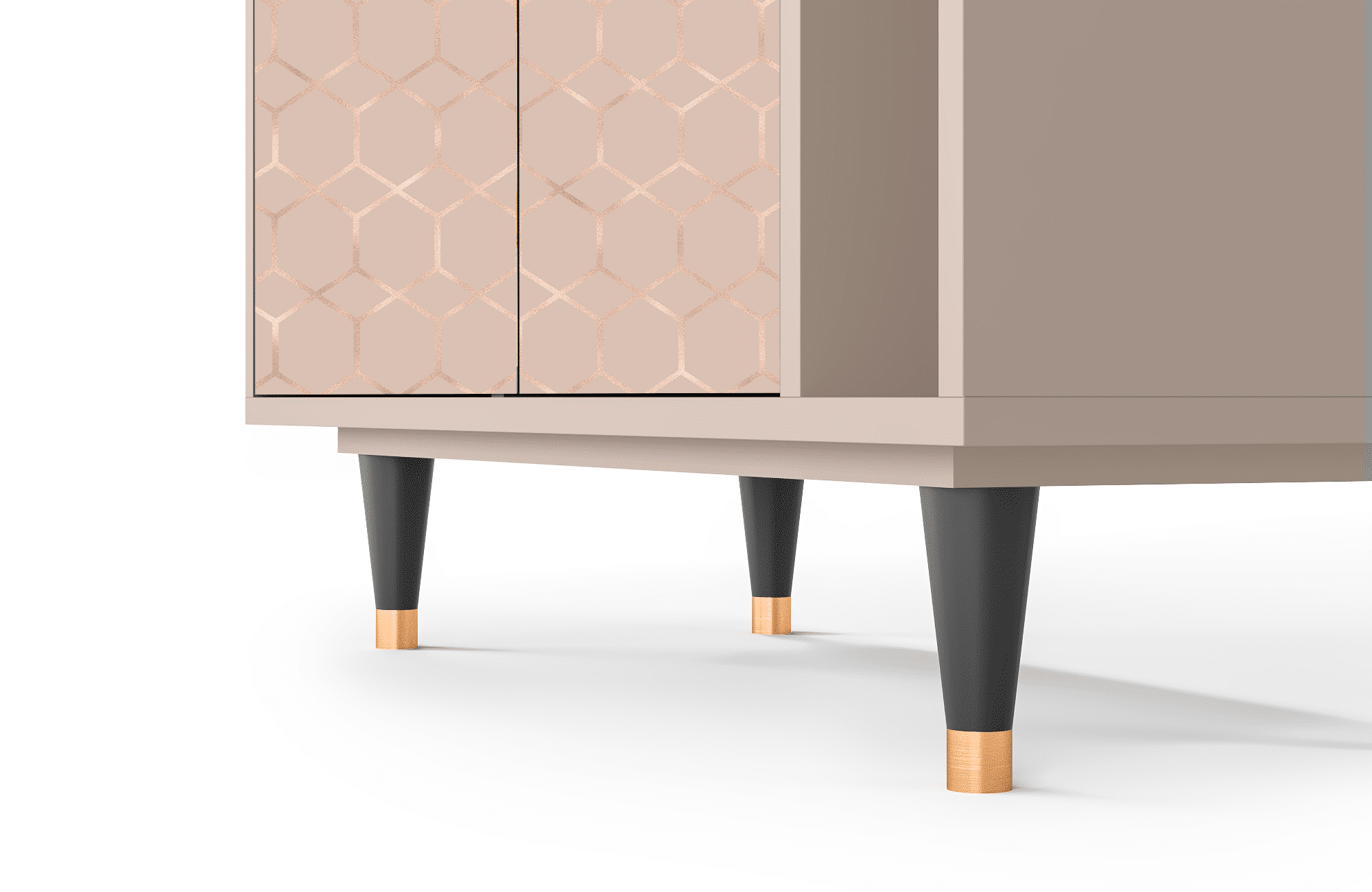 Sideboard – STORYZ – BS6 Rose Honeycomb – Latte Sideboard - STORYZ - BS6 Rose Honeycomb - Latte
