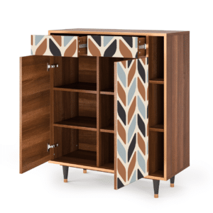 Sideboard - STORYZ - BS6 Beige Laure - Walnut