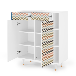Sideboard - STORYZ - BS6 Bright Ripple - White