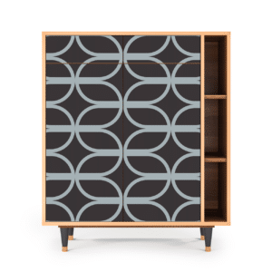 Sideboard - STORYZ - BS6 Braided Blue - Walnut
