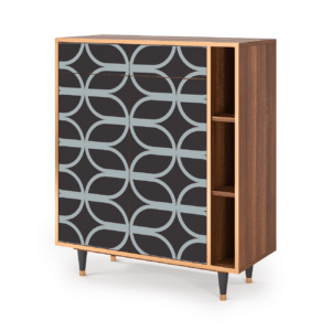 Sideboard - STORYZ - BS6 Braided Blue - Walnut