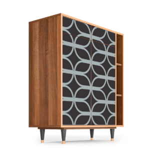 Sideboard - STORYZ - BS6 Braided Blue - Walnut