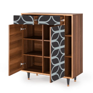 Sideboard - STORYZ - BS6 Braided Blue - Walnut