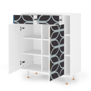 Sideboard - STORYZ - BS6 Braided Blue - White