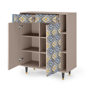 Sideboard - STORYZ - BS6 Illusory Pattern - Latte