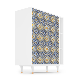 Sideboard - STORYZ - BS6 Illusory Pattern - White