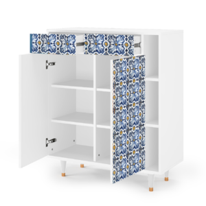 Sideboard - STORYZ - BS6 Lovely Cornflowers - White