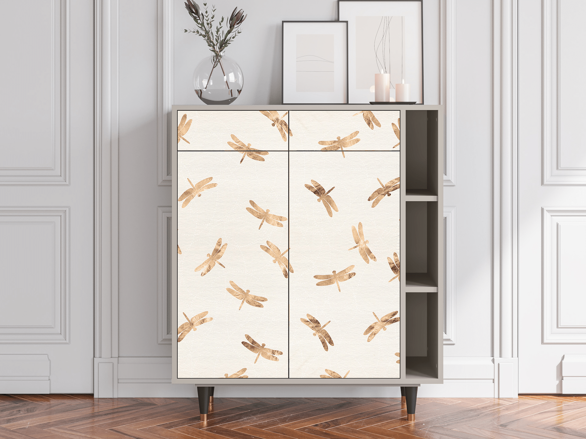 Sideboard - STORYZ - BS6 Nude Dragonflies - Sand Sideboard - STORYZ - BS6 Nude Dragonflies - Sand